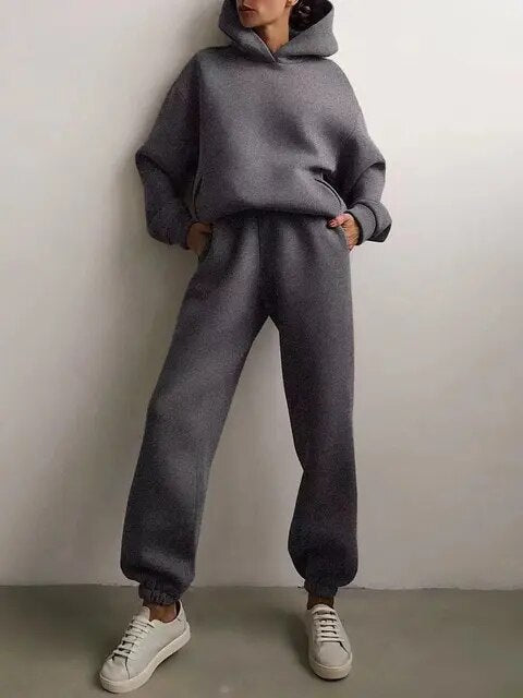Ann | Women's Oversized Hoodie Sweatshirt Set - Image 6