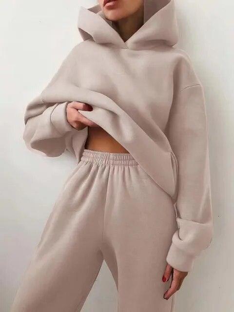 Ann | Women's Oversized Hoodie Sweatshirt Set - Image 10