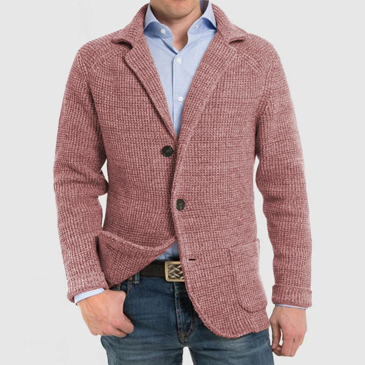 Arlo | Men's Knit Sweater Jacket - Image 5