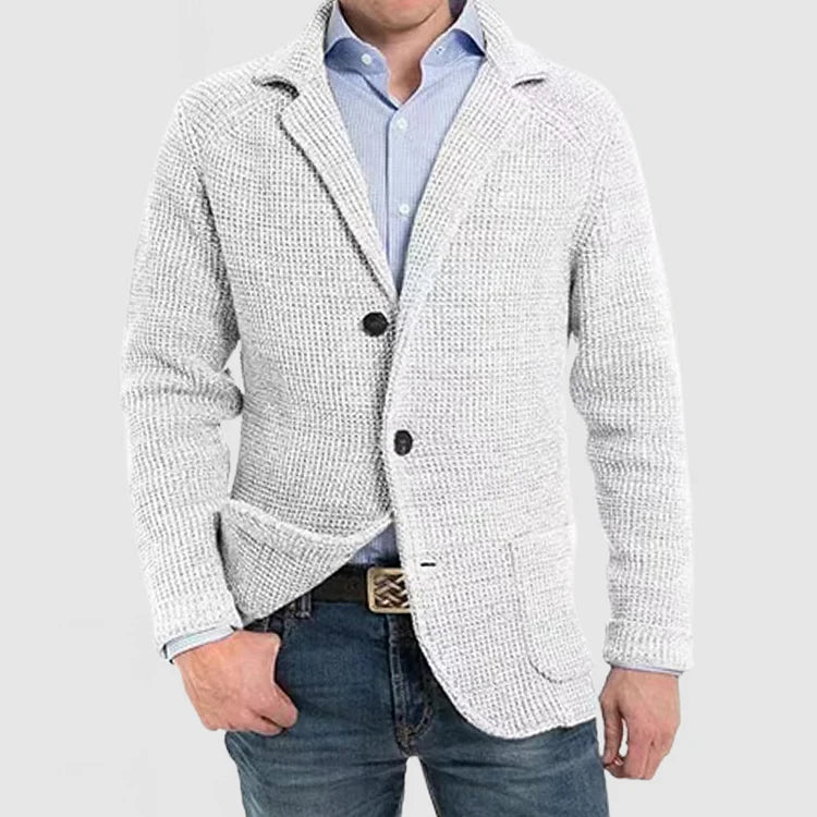 Arlo | Men's Knit Sweater Jacket - Image 1