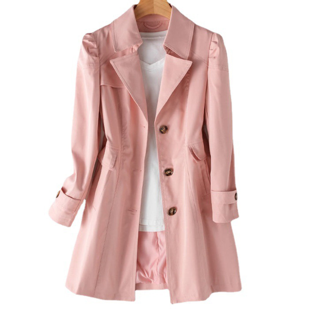 Tara | Women's Double-Breasted Long Coat - Image 4