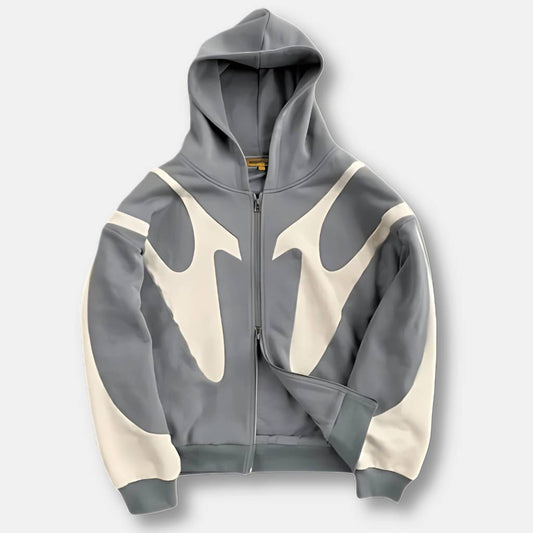 Louis | Men's Graphic Full Zip Hoodie - Image 1