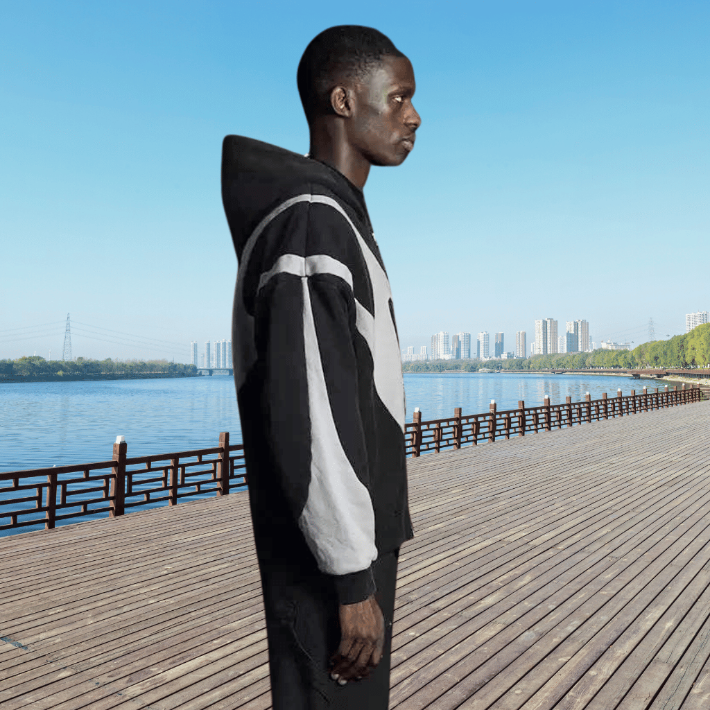 Louis | Men's Graphic Full Zip Hoodie - Image 11