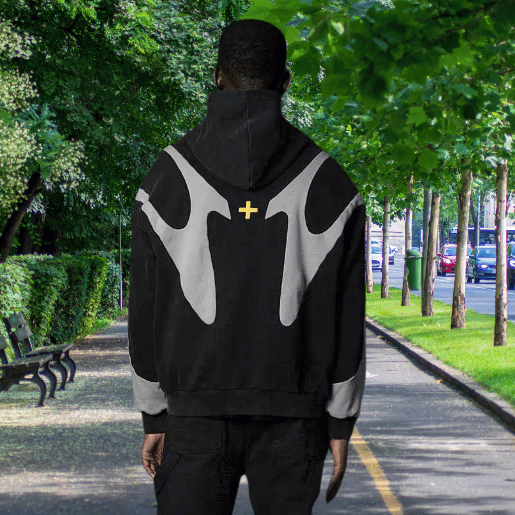 Louis | Men's Graphic Full Zip Hoodie - Image 9