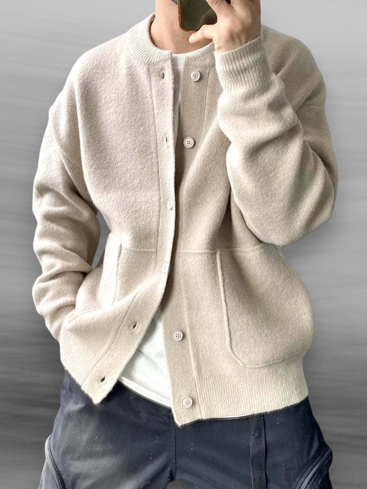 Jay | Men's Button-Front Cardigan Sweater - Image 2