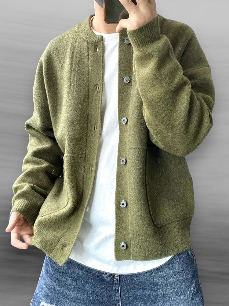 Jay | Men's Button-Front Cardigan Sweater - Image 3