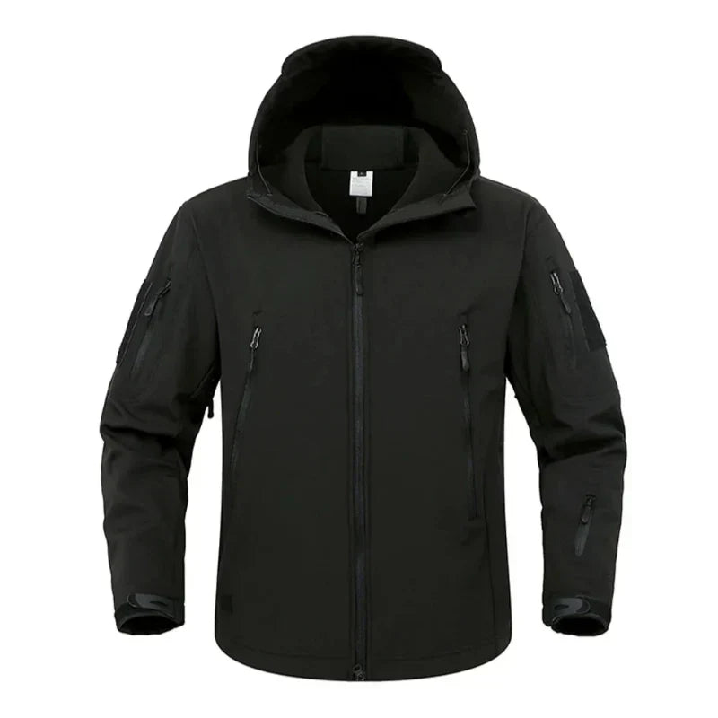 Otto | Men's Hooded Tactical Zip-Up Jacket - Image 3