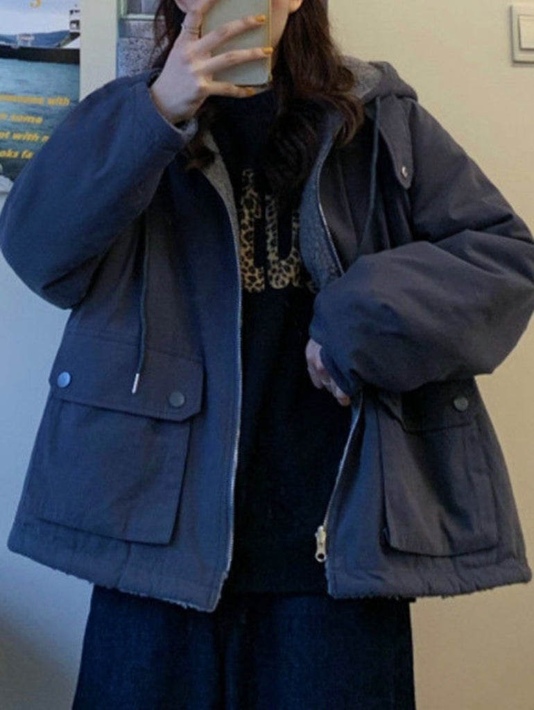 Sylvia | Women's Hooded Relaxed Fit Jacket - Image 4