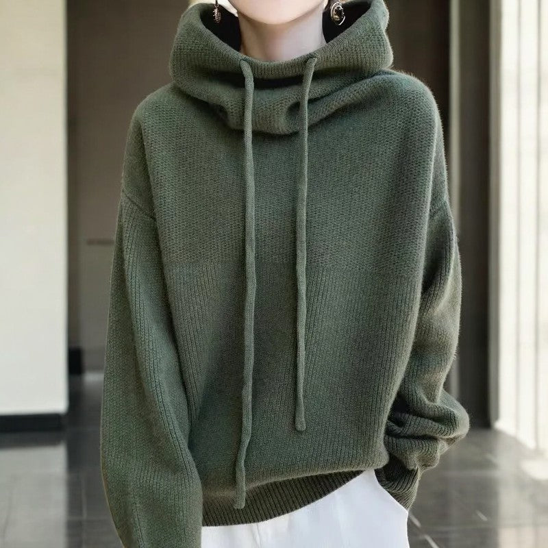Kathy | Women's Cowl Neck Hoodie - Image 4