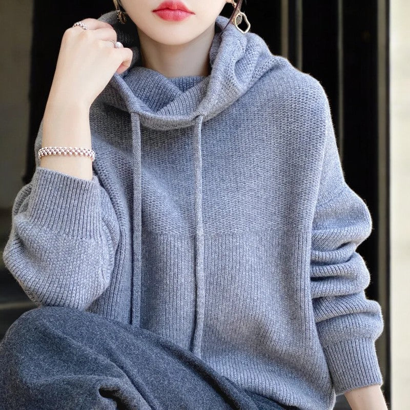 Kathy | Women's Cowl Neck Hoodie - Image 6
