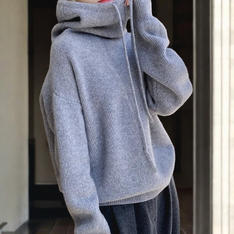 Kathy | Women's Cowl Neck Hoodie - Image 7