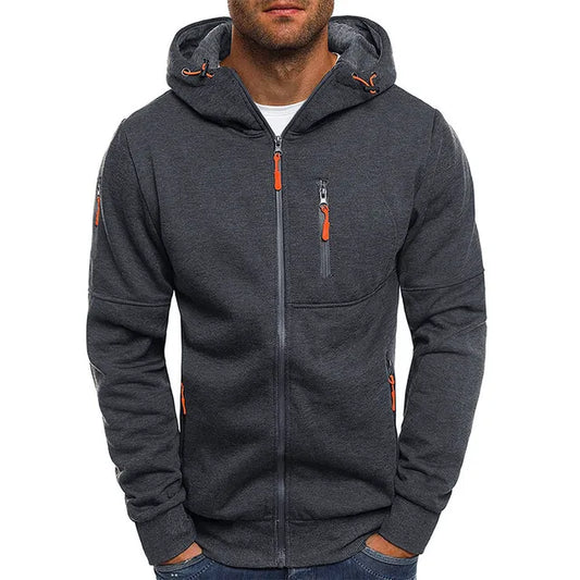 Monty | Men's Hooded Casual Jacket - Image 1