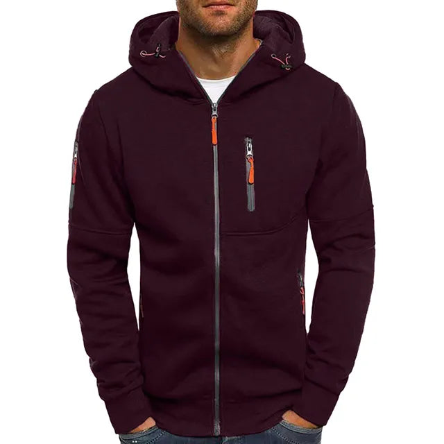 Monty | Men's Hooded Casual Jacket - Image 4