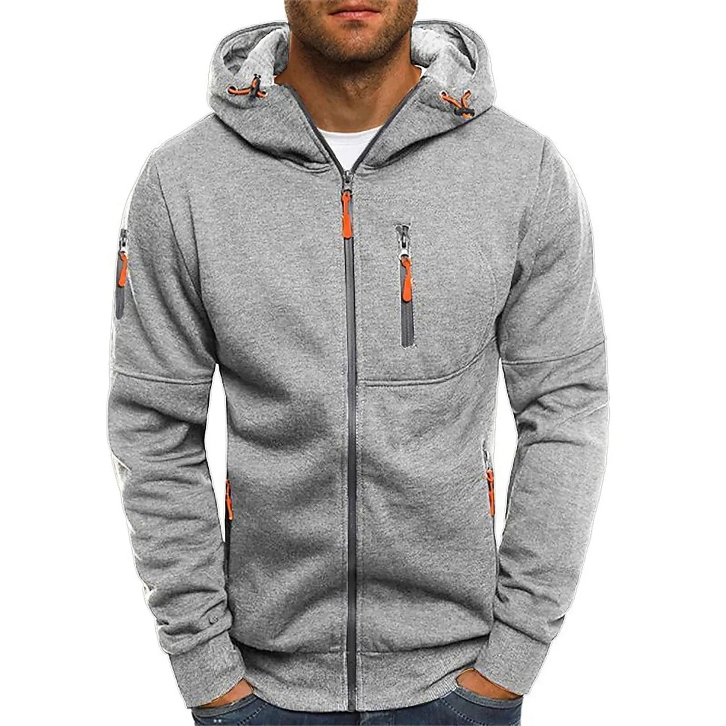 Monty | Men's Hooded Casual Jacket - Image 5