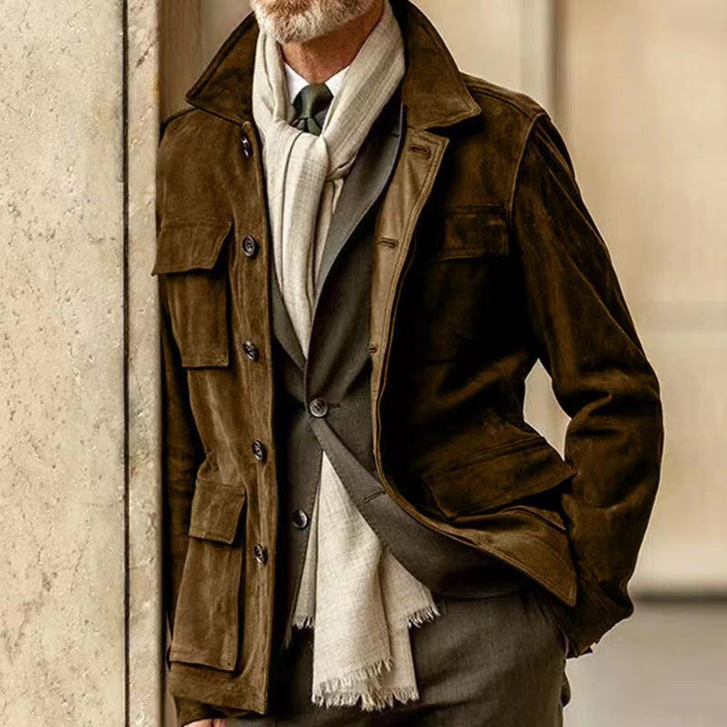 Jake | Men's Button-Down Safari Jacket - Image 2