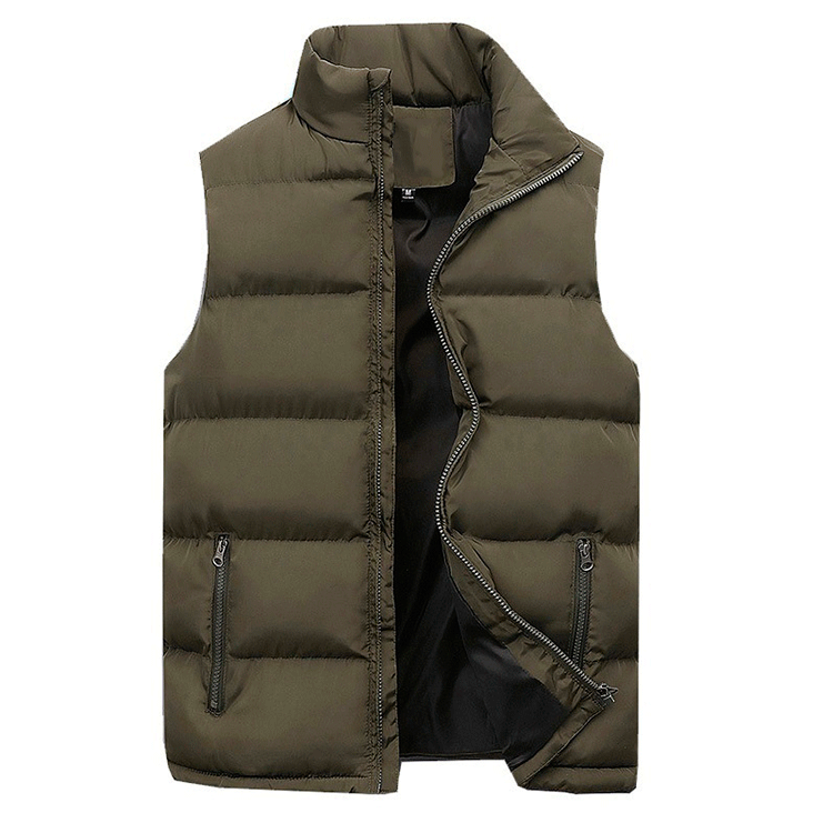 Brandon | Men's Puffer Vest Sleeveless Jacket - Image 2