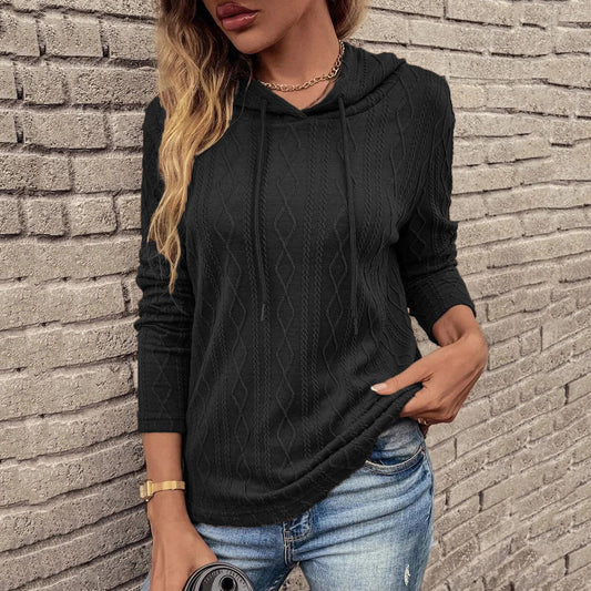 Reagan | Women's Drawstring Pullover Hoodie - Image 1