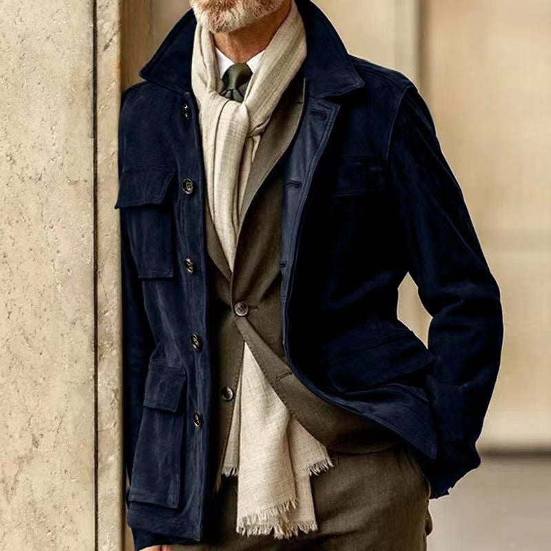 Jake | Men's Button-Down Safari Jacket - Image 3