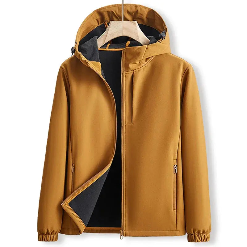 Colin | Men's Hooded Zip-Up Jacket - Image 1
