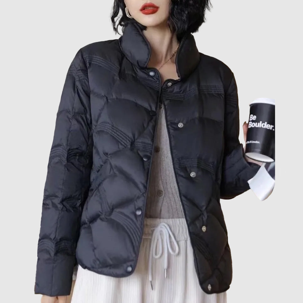 Melissa | Women's Quilted Puffer Jacket - Image 3