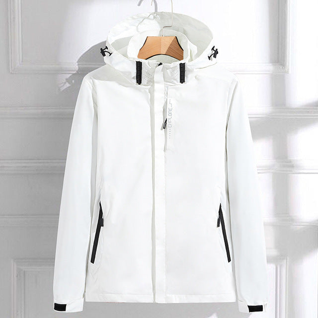 Willow | Women's Hooded Rain Jacket Coat - Image 4