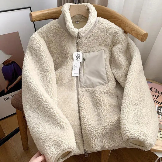 Amber | Women's Zip-Up Fleece Jacket - Image 1