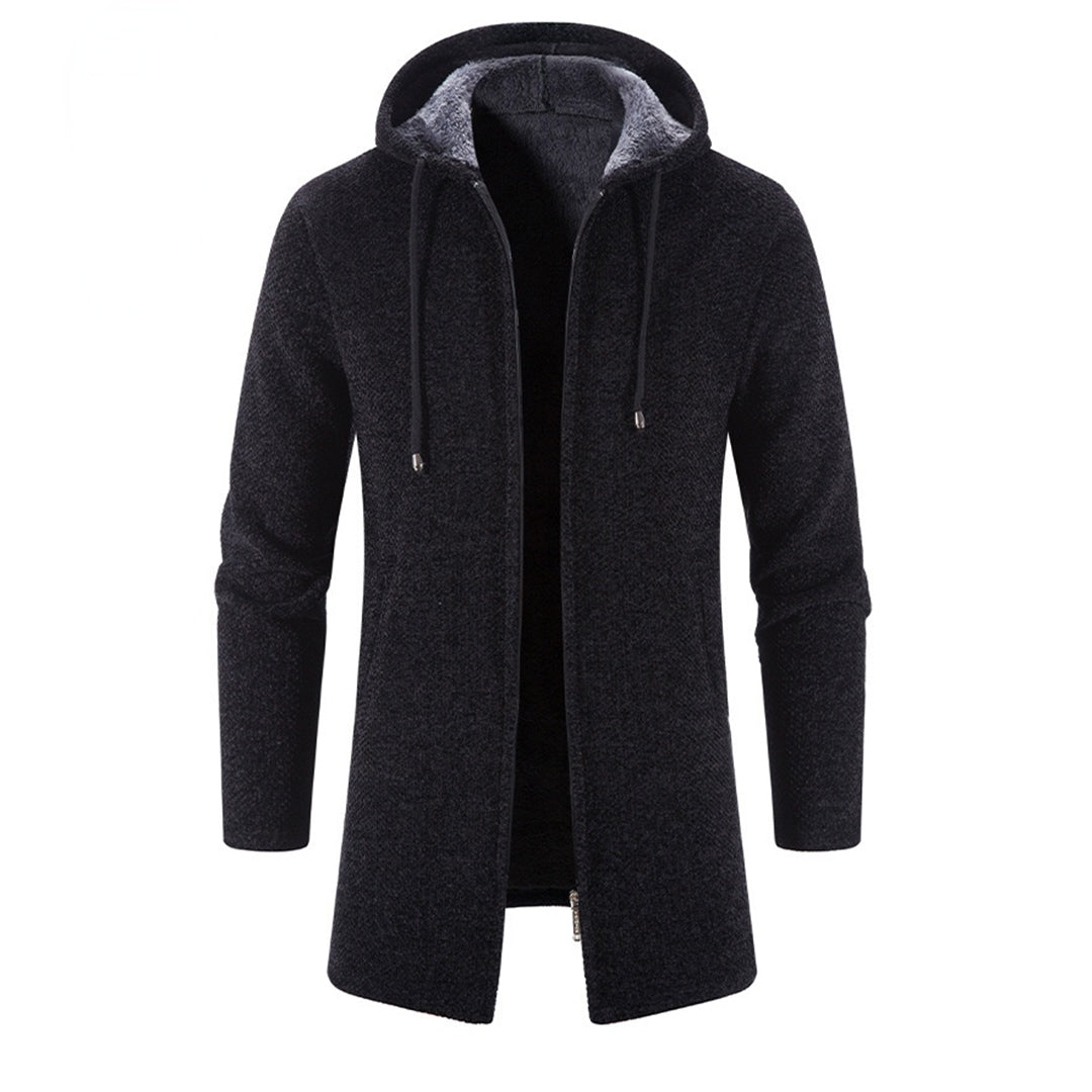 John | Men's Hooded Zip Up Coat - Image 17