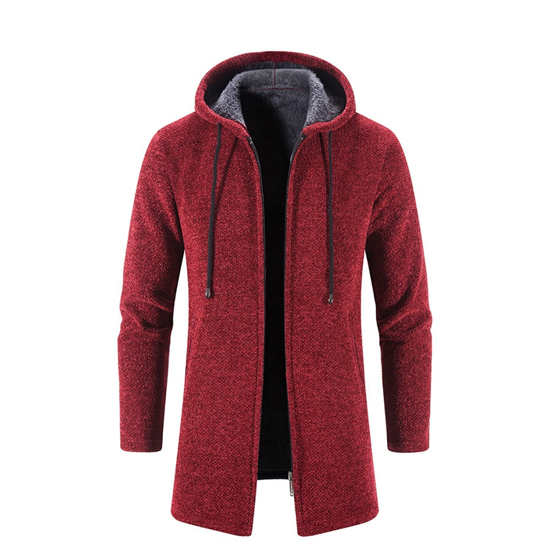 John | Men's Hooded Zip Up Coat - Image 18