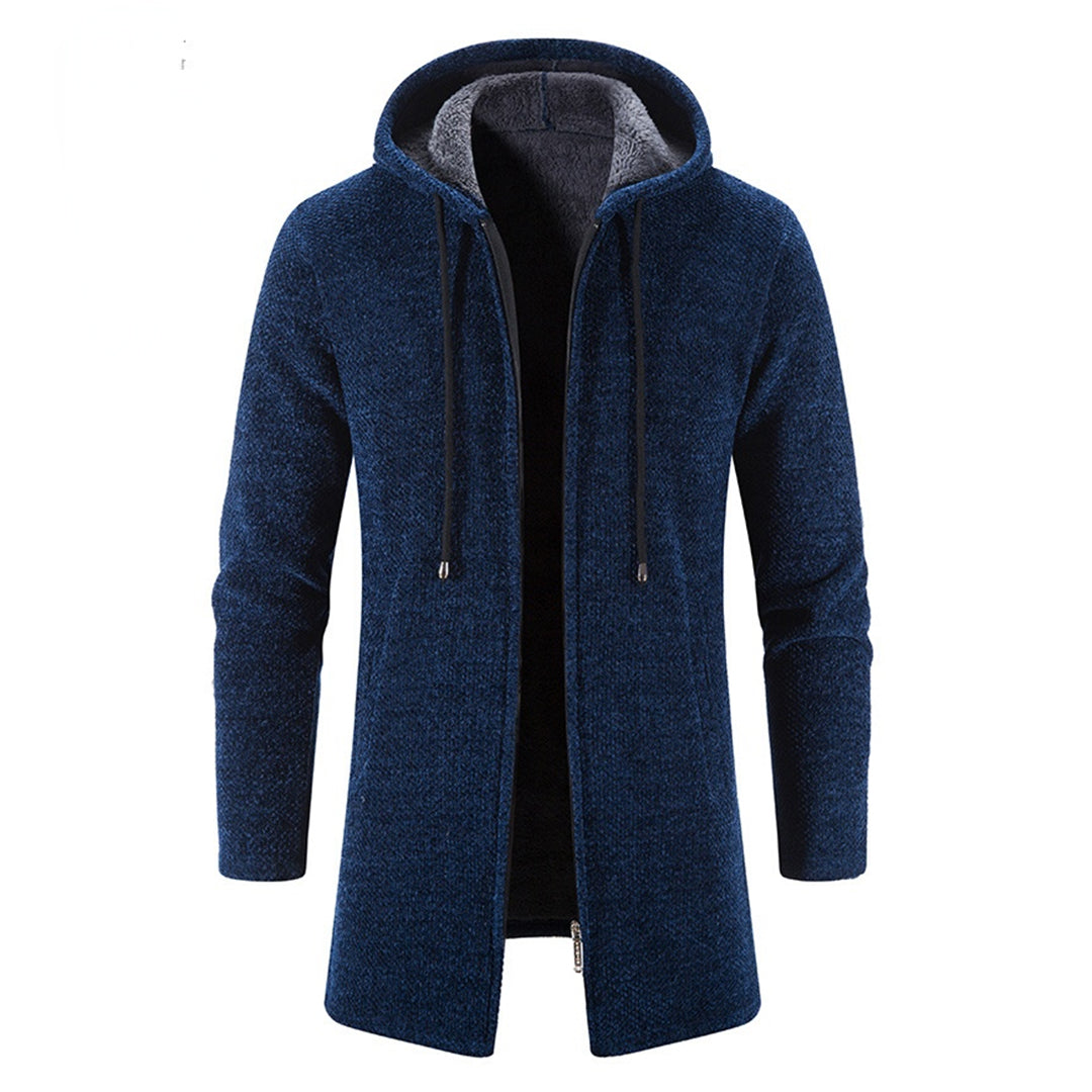 John | Men's Hooded Zip Up Coat - Image 1