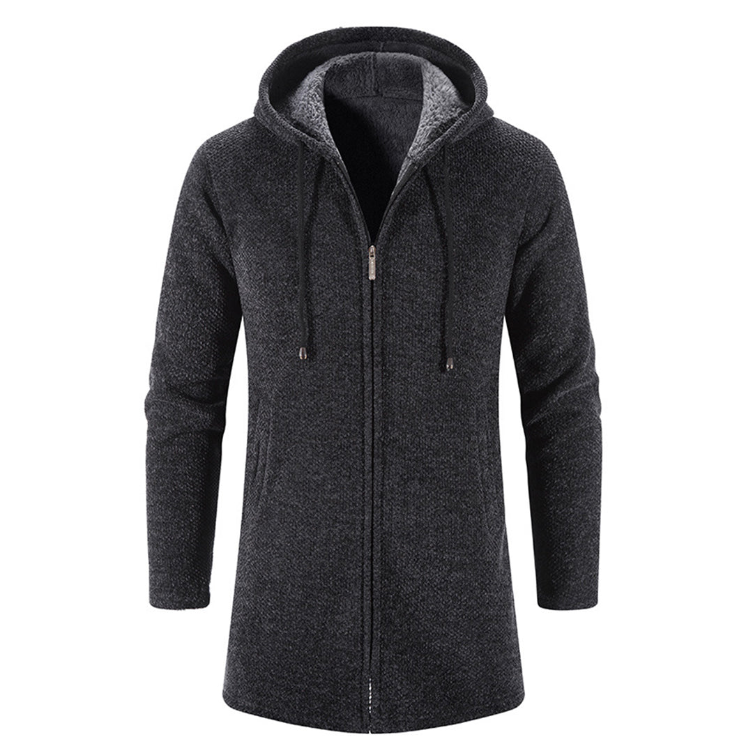 John | Men's Hooded Zip Up Coat - Image 10