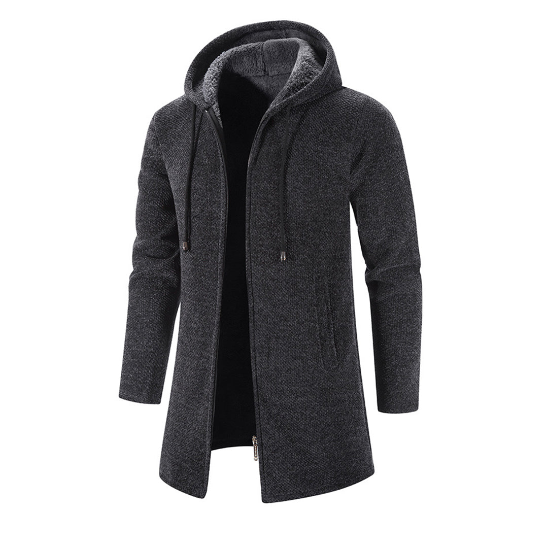 John | Men's Hooded Zip Up Coat - Image 11