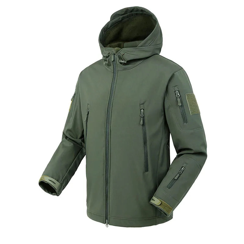 Otto | Men's Hooded Tactical Zip-Up Jacket - Image 6