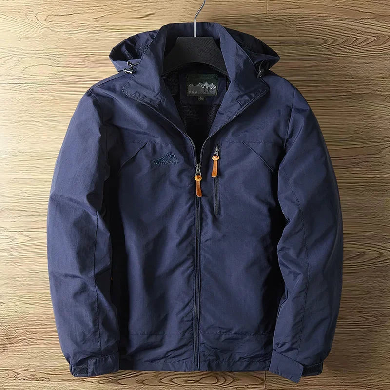 Stuart | Men's Hooded Lightweight Jacket - Image 7