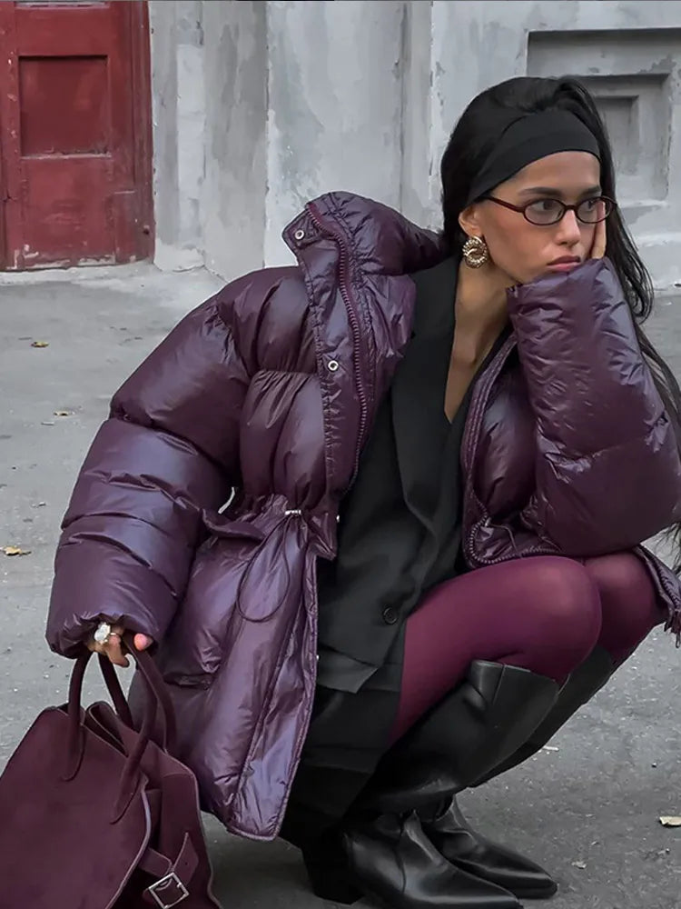 Adeline | Women's Oversized Puffer Jacket - Image 3