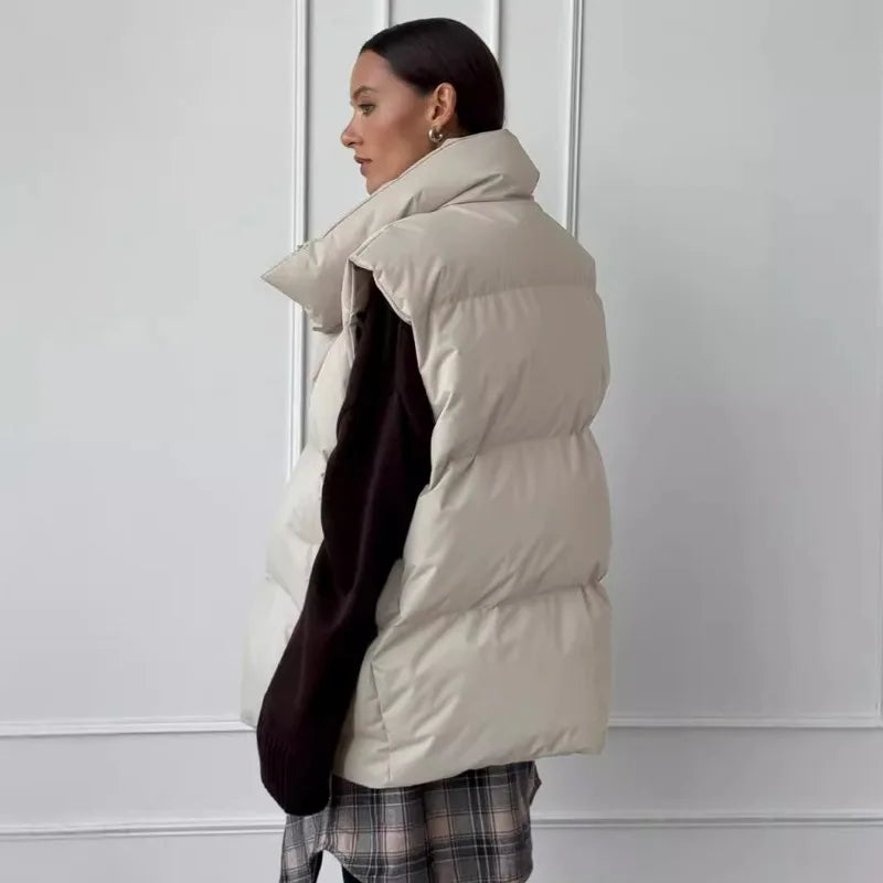 Alice | Women's Padded Quilted Puffer Vest - Image 8