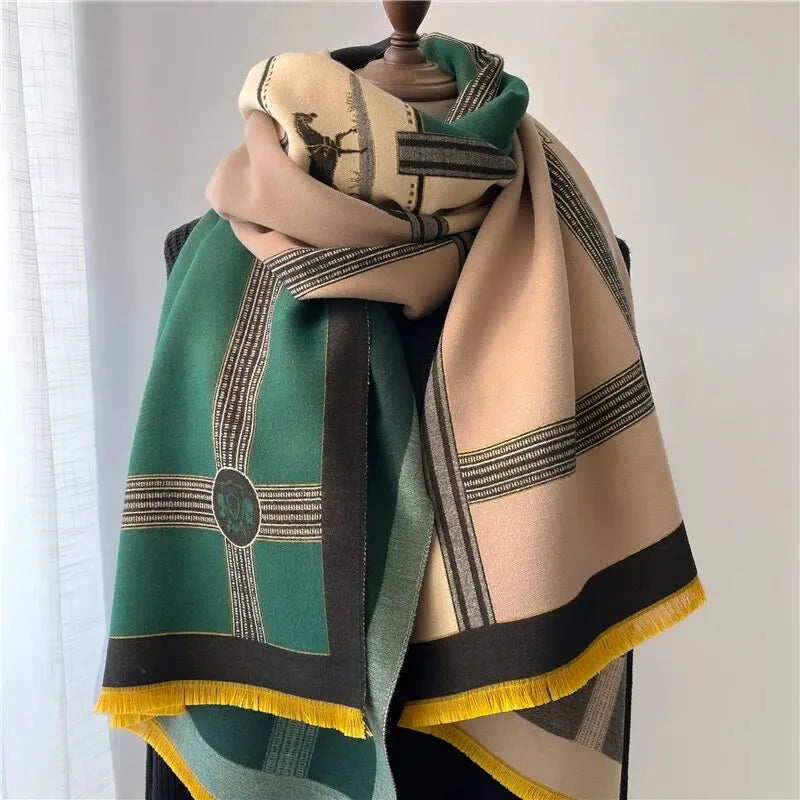 Veronica | Women's Oversized Rectangular Scarf - Image 3