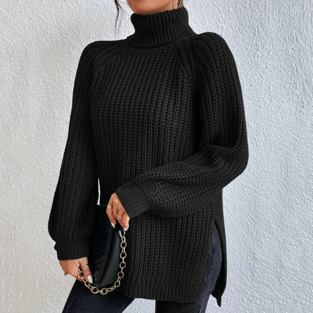 Cara | Women's Turtleneck Long Sleeve Sweater - Image 6
