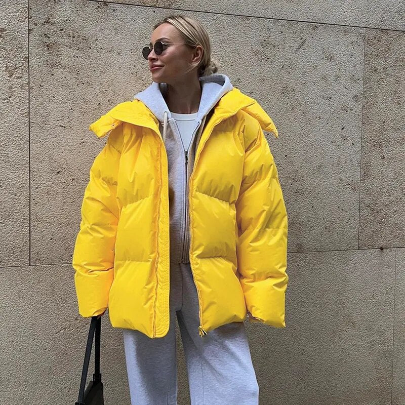 Robin | Women's Oversized Puffer Jacket - Image 1
