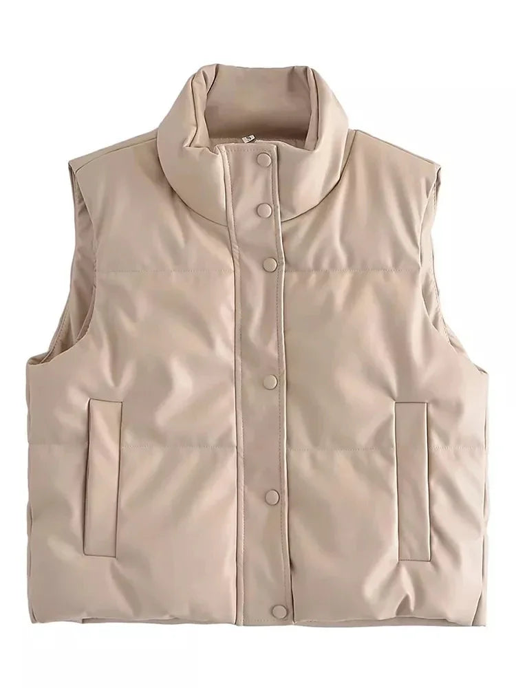 Diana | Women's Padded Quilted Vest - Image 7