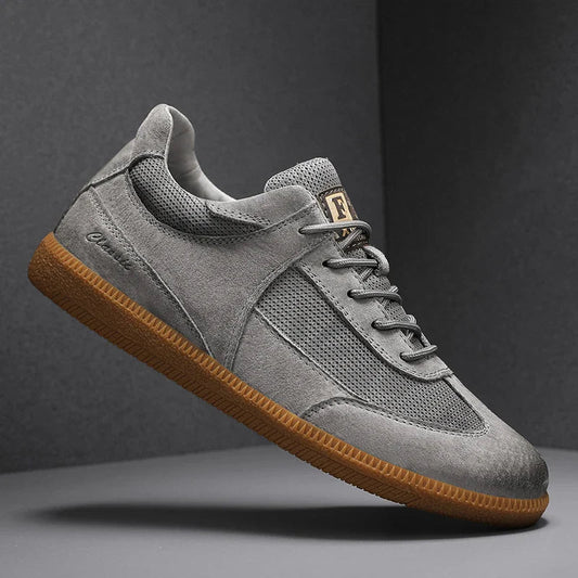 Men's Lace-Up Low Top Sneakers - Image 1