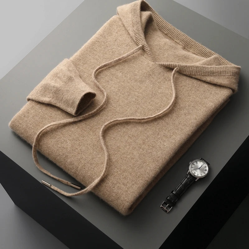 Luther | Men's Long Sleeve Sweater Hoodie - Image 3