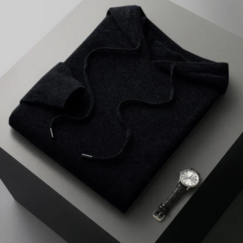 Luther | Men's Long Sleeve Sweater Hoodie - Image 5