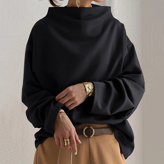 Winnie | Women's Oversized Long Sleeve Blouse - Image 1
