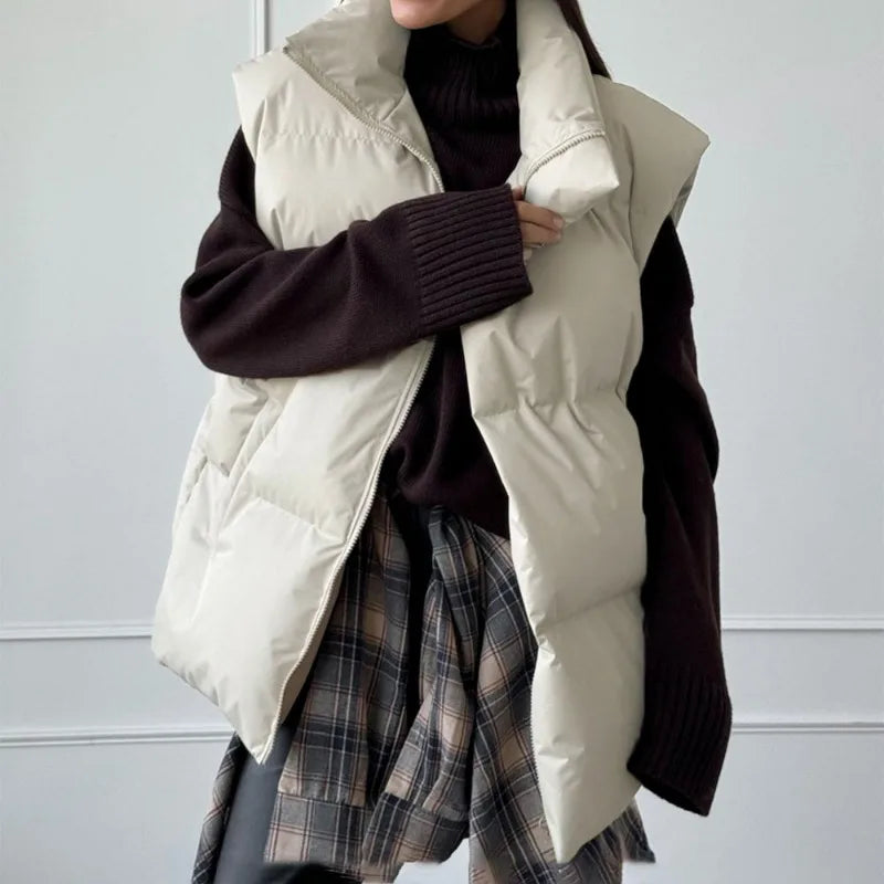Alice | Women's Padded Quilted Puffer Vest - Image 7