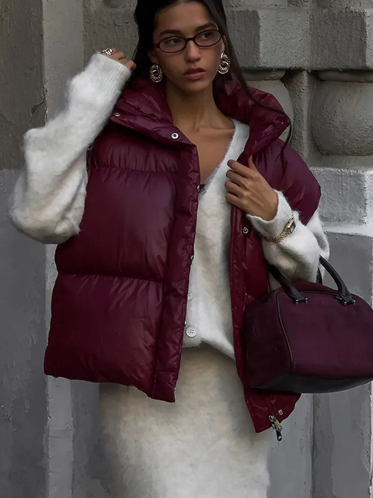 Adeline | Women's Oversized Puffer Jacket - Image 7