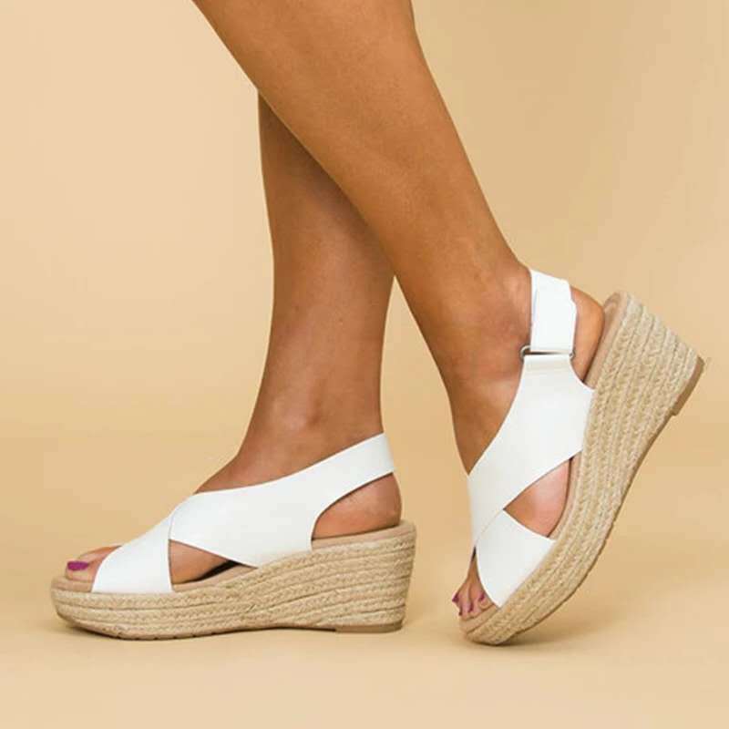 Women's Espadrille Platform Wedge Sandals - Image 9