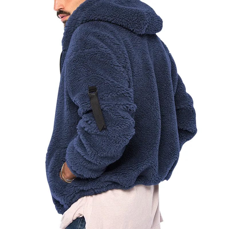 Anthony | Men's Hooded Sherpa Jacket - Image 20