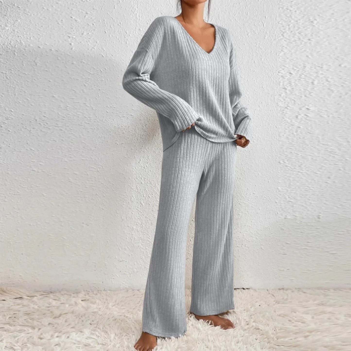 Stephanie | Women's Relaxed Fit Loungewear Set - Image 13