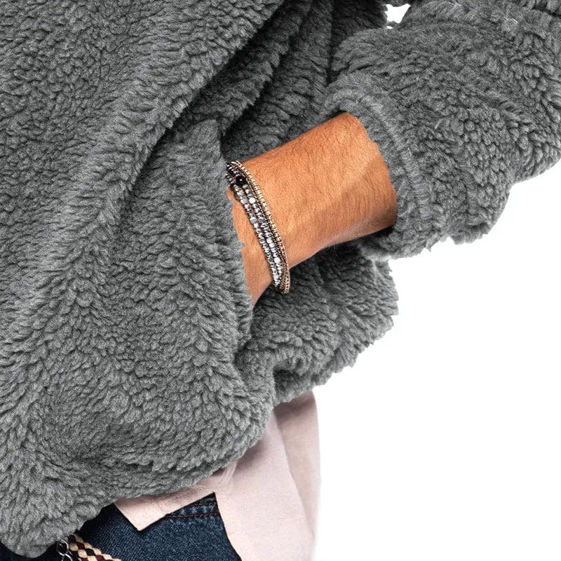 Anthony | Men's Hooded Sherpa Jacket - Image 11