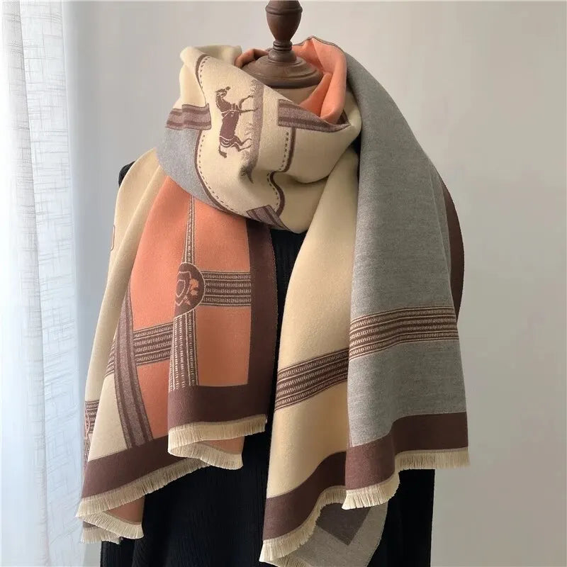 Veronica | Women's Oversized Rectangular Scarf - Image 4